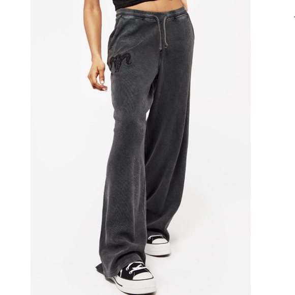 Disturbia Pants - Disturbia Charcoal Track Pants